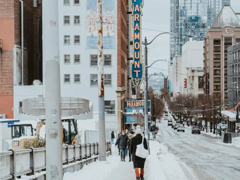 Snow in Seattle
