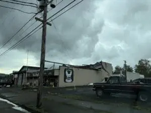 Longview Microburst damage