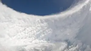 Stadium effect of Hurricane Melissa