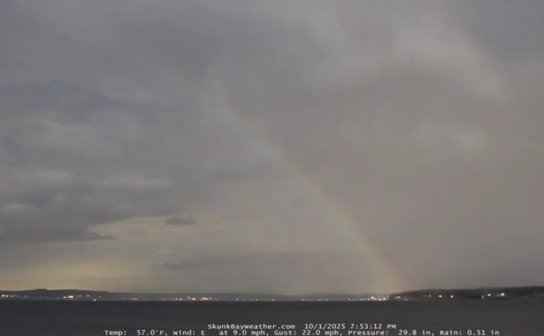 Moon bow in Hansville