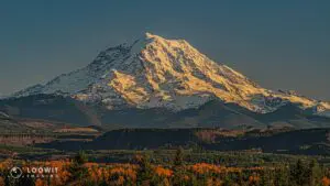 Mt. Rainier on sunny day