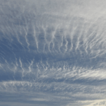 Cirrostratus clouds form over Snohomish County on Nov. 19, 2025.