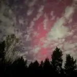 Northern Lights across Pacific Northwest on Nov. 11, 2025.