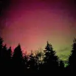 Northern Lights across Pacific Northwest on Nov. 11, 2025.
