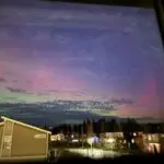 Northern Lights across Pacific Northwest on Nov. 11, 2025.