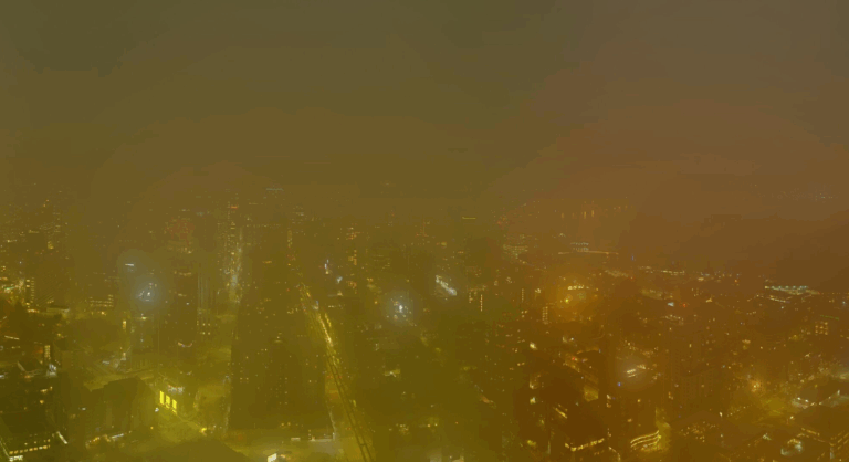 Foggy Seattle Nov. 19