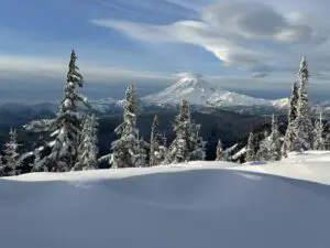 Lenticular Clouds Mt. Rainier