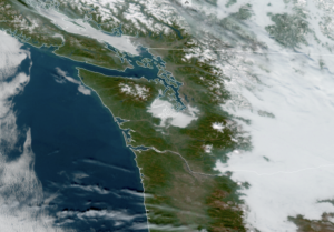 GOES 18 Satellite image for Jan. 21