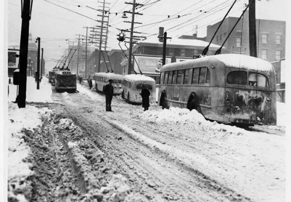 Jan. 13 1950 Seattle Snow