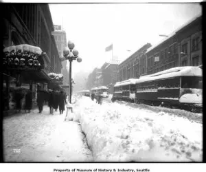Seattle Blizzard Feb. 1916