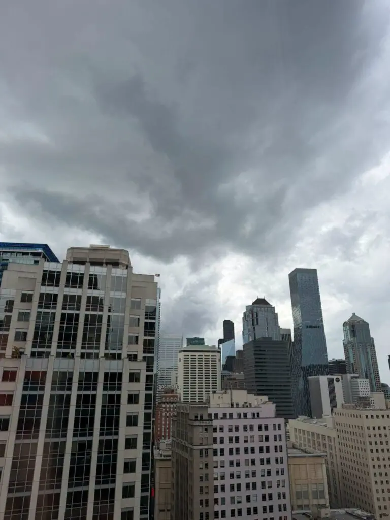 Storm Clouds Seattle
