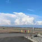 Anvil Cloud Over Vancouver Island