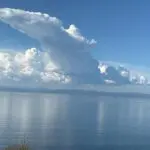 Anvil Cloud Over Vancouver Island