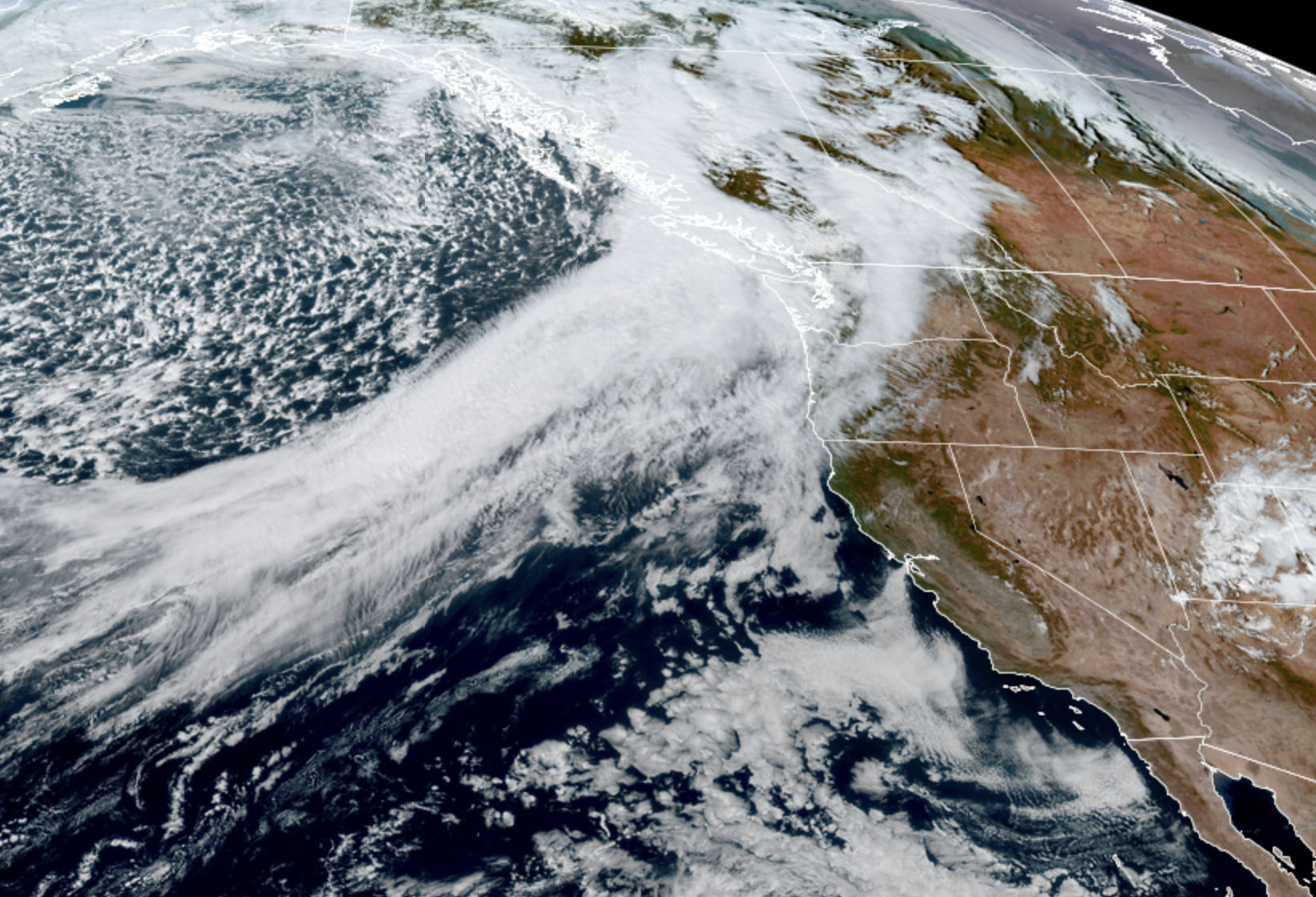 GOES 18 Satellite Image