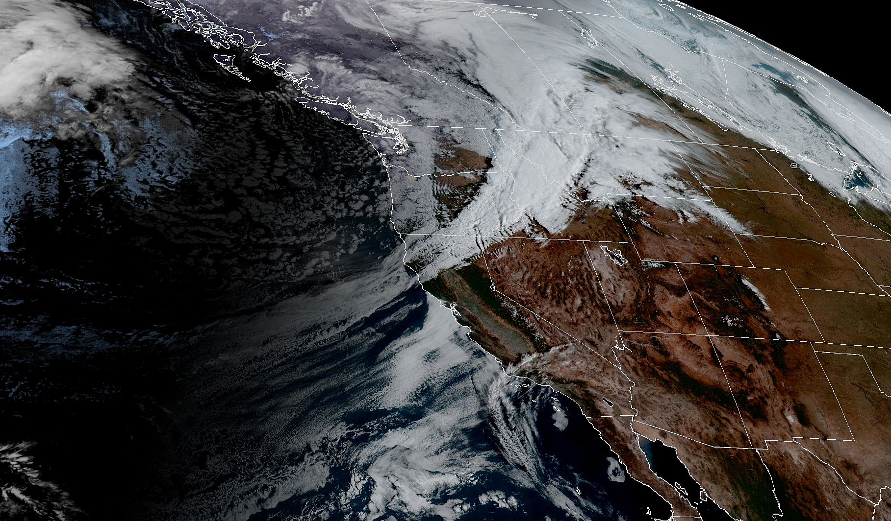 GOES 18 Satellite Image