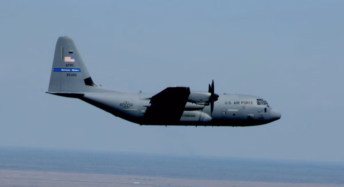 WC-130J "Super Hercules" aircraft