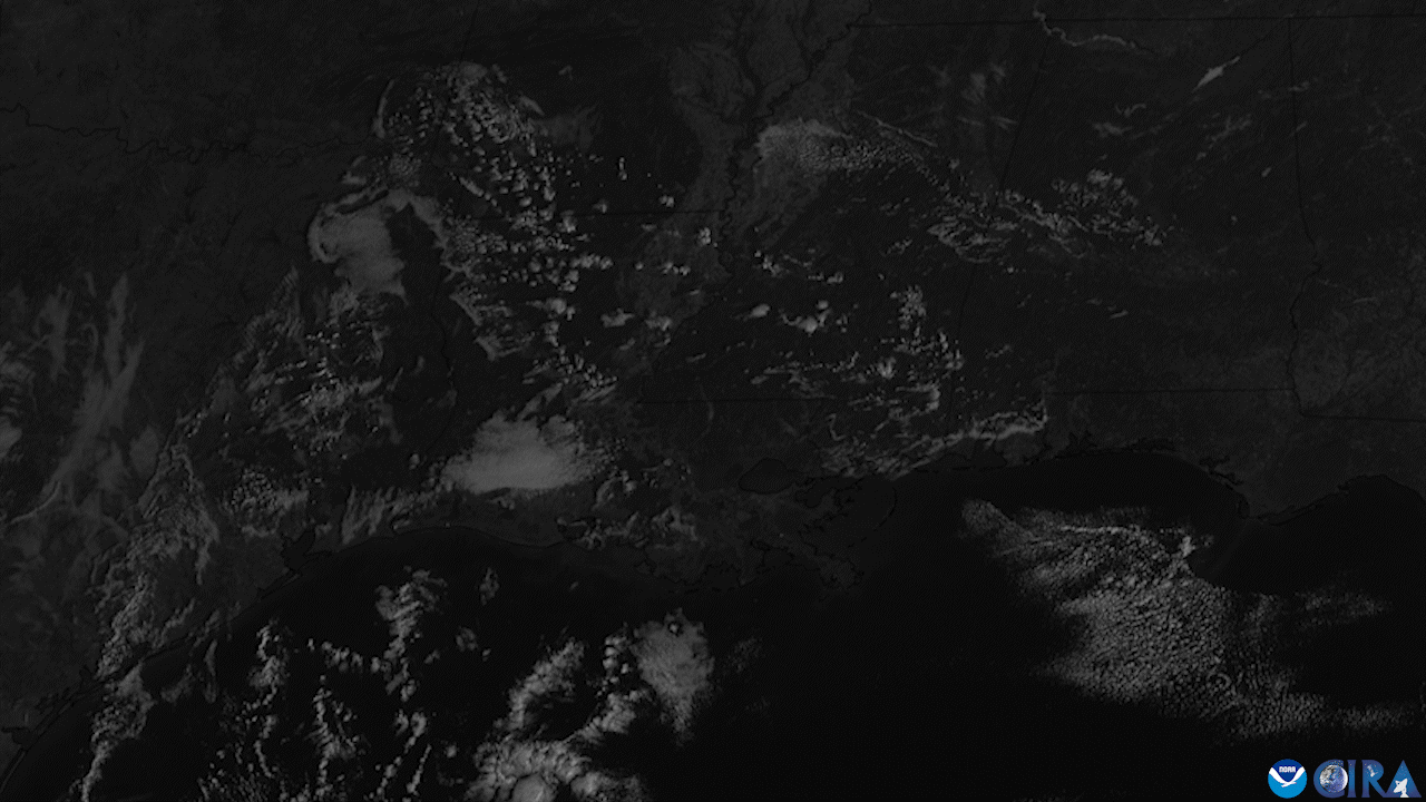 High Pressure spins off Gulf Coast