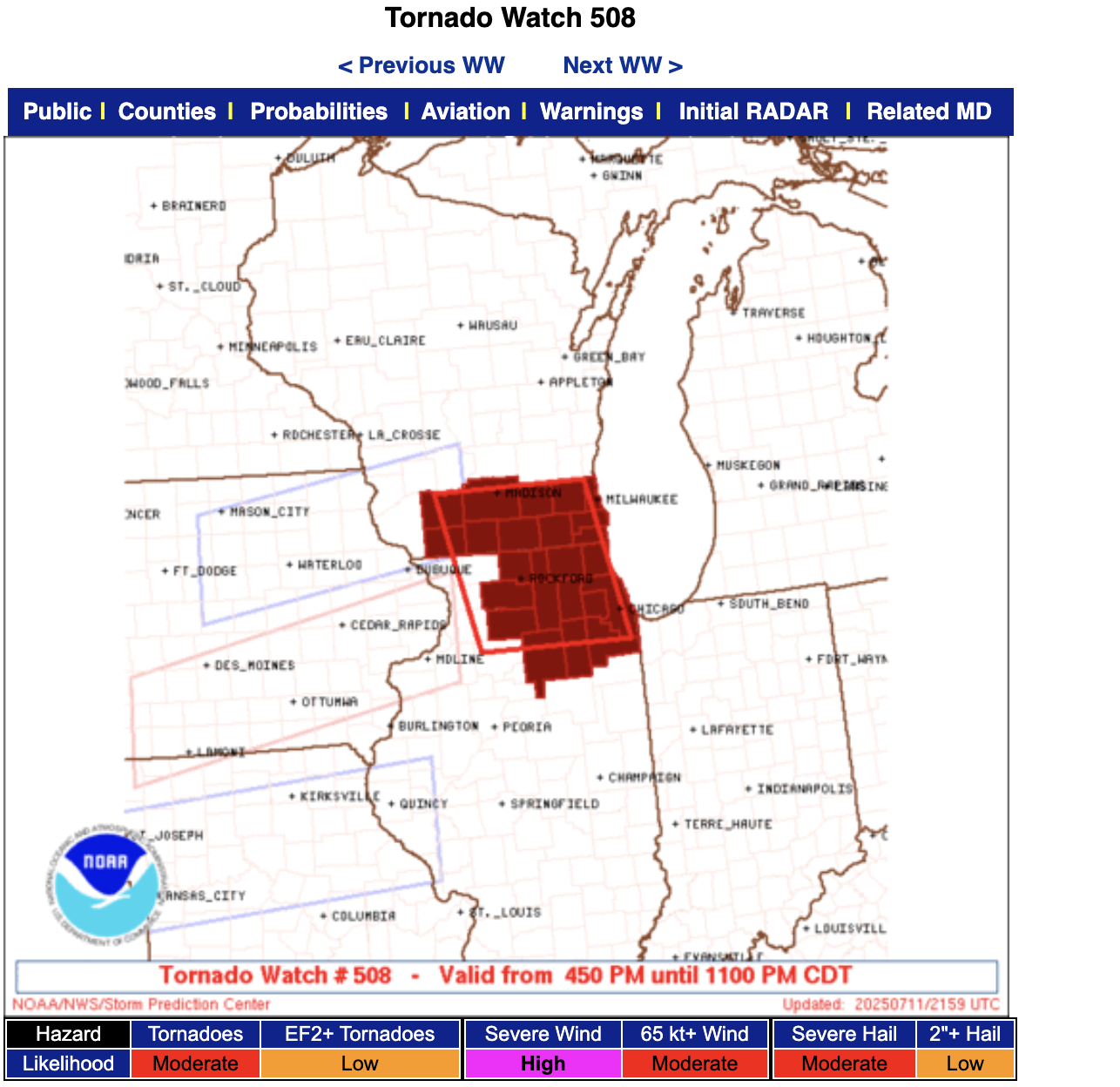 File Tornado Watch Box