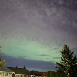 Northern Lights over Snohomish County on Nov. 11, 2025.