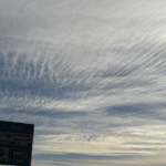 Cirrostratus clouds form over Snohomish County on Nov. 19, 2025.