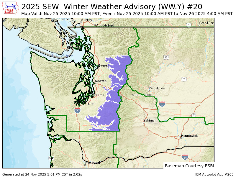 Winter Weather Advisory