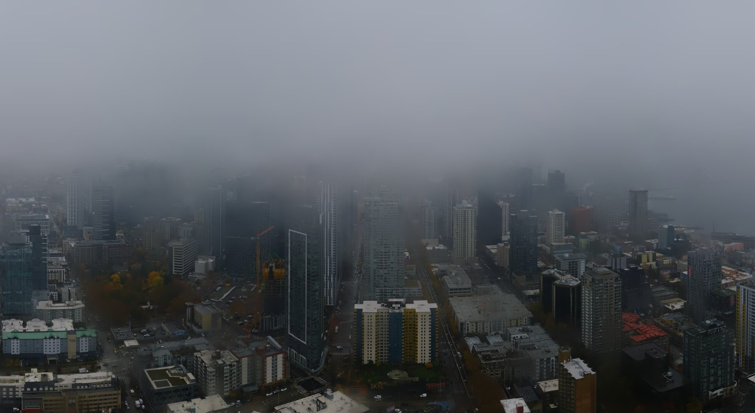 Rainy day in Seattle