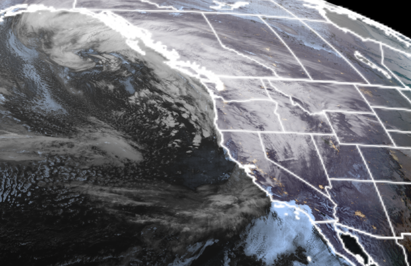 GOES 18 Satellite image of Nov. 5, 2025.