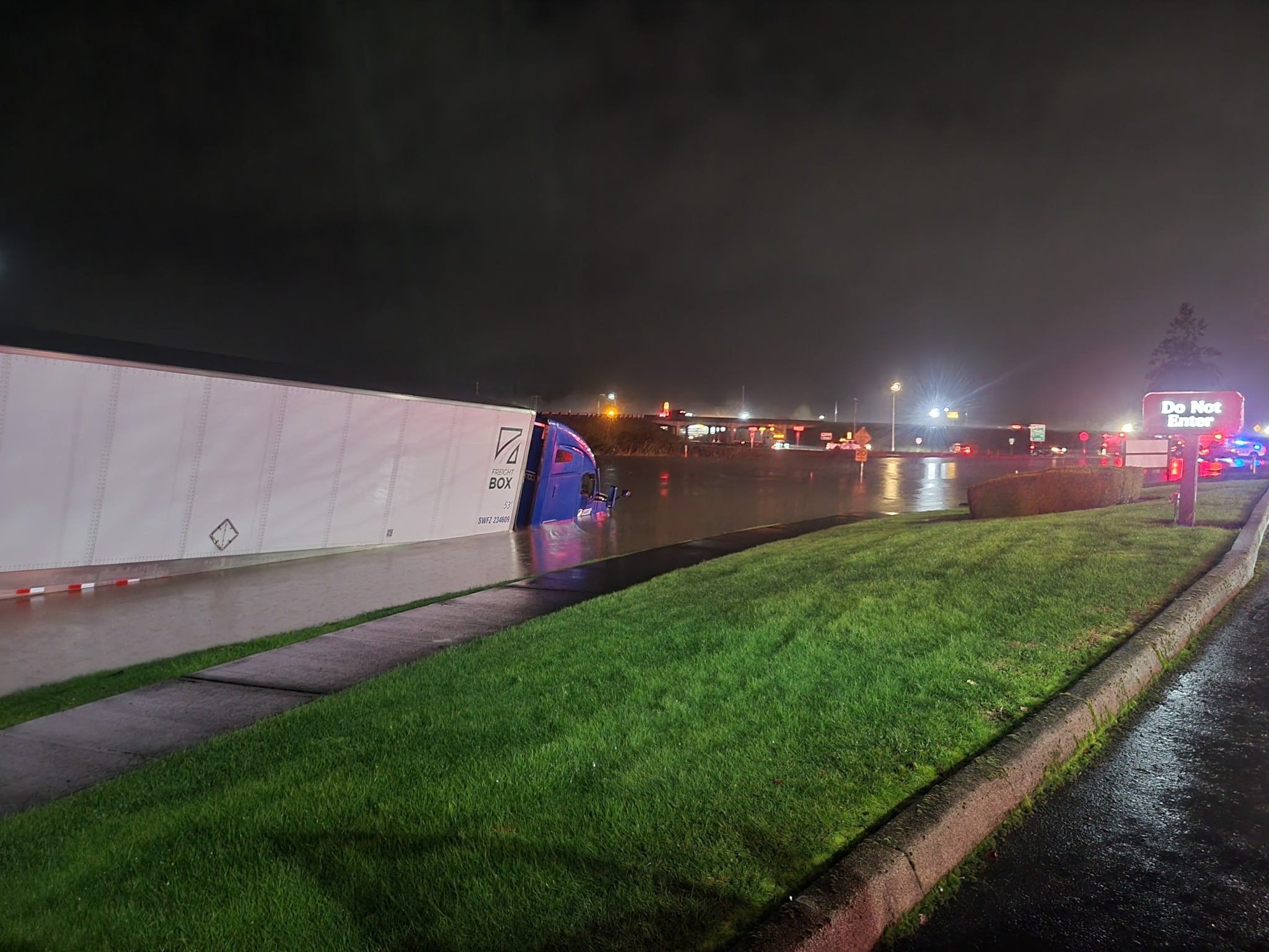 Flooding in Napavine on Dec. 9, 2025. (Photo: Lewis County Fire Protection District No. 5)