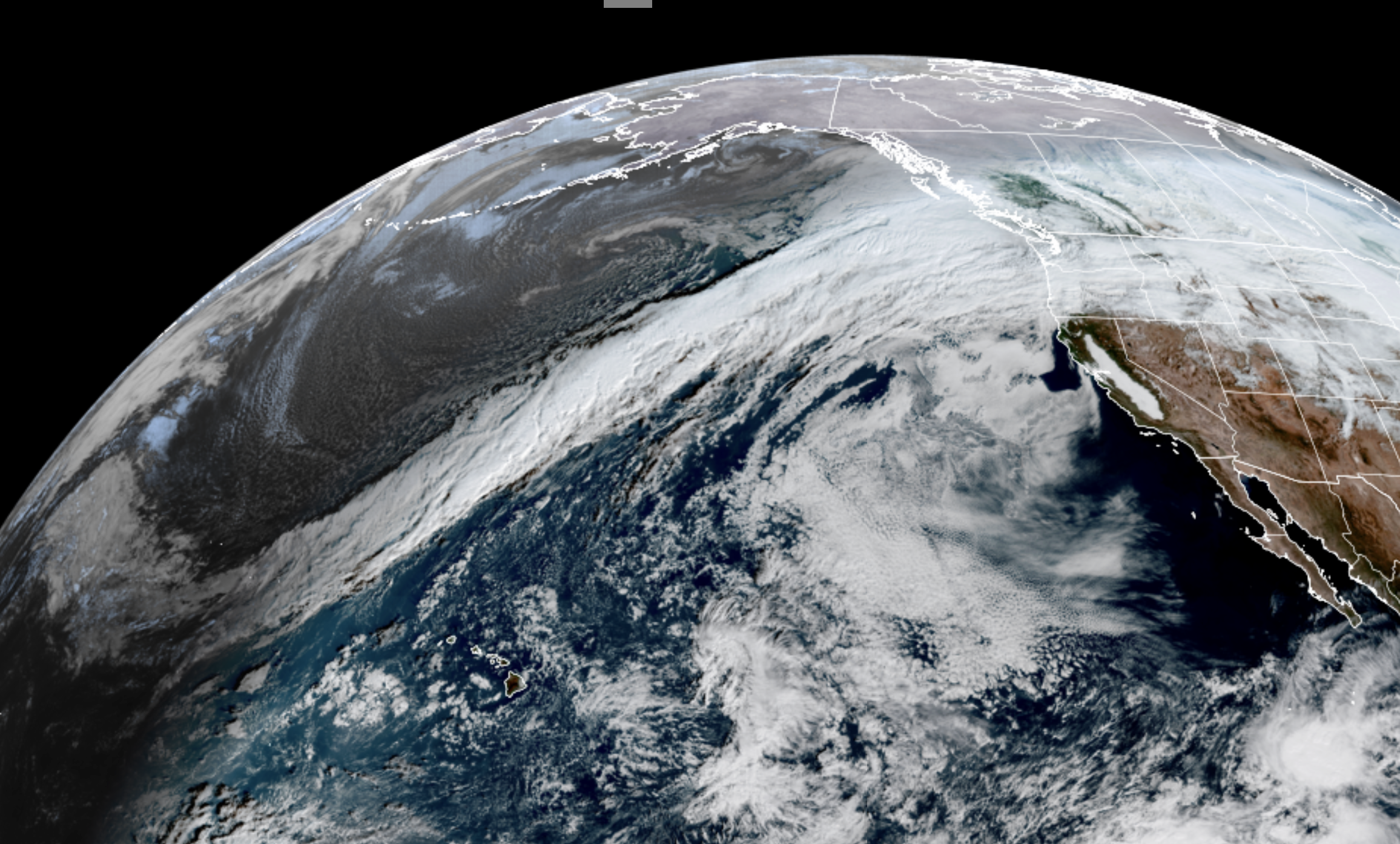 GOES 18 Satellite Image for morning of Dec. 9. (NOAA/ CIRA/ RAAM-B)