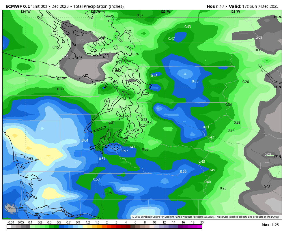 Total Rainfall Map