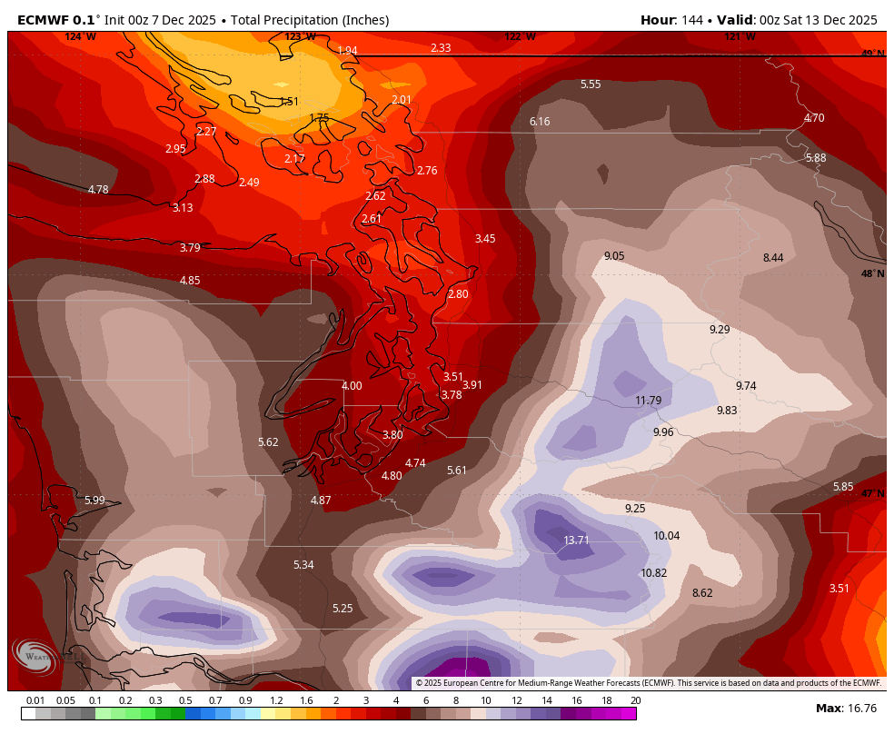 Total Rainfall Map