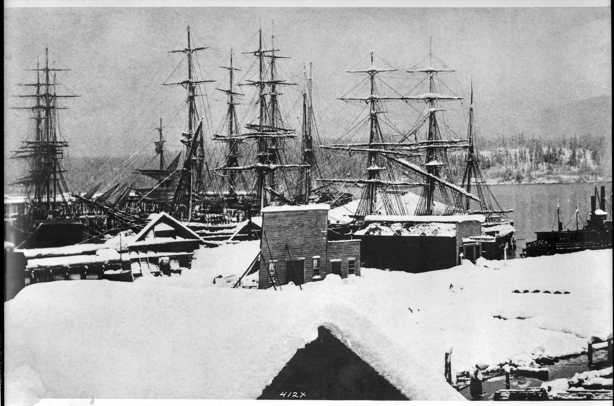 January 1880 Seattle Snow