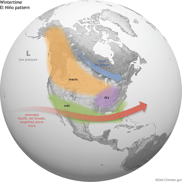 El Nino Map