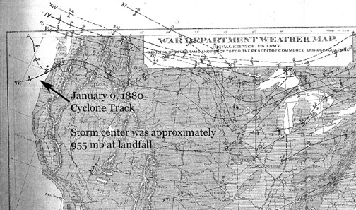 Jan 1880 Storm Tracks