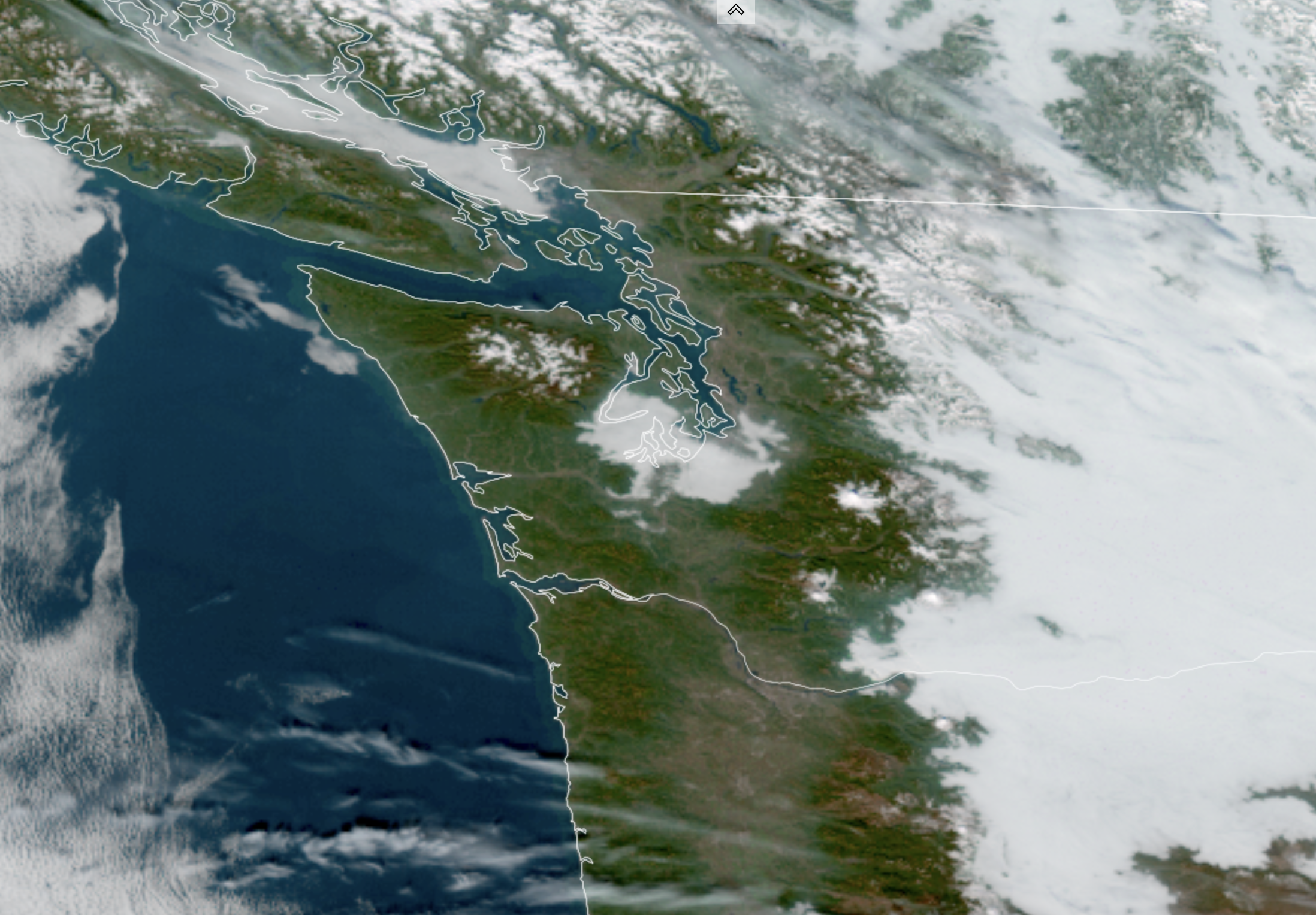 GOES 18 Satellite image for Jan. 21