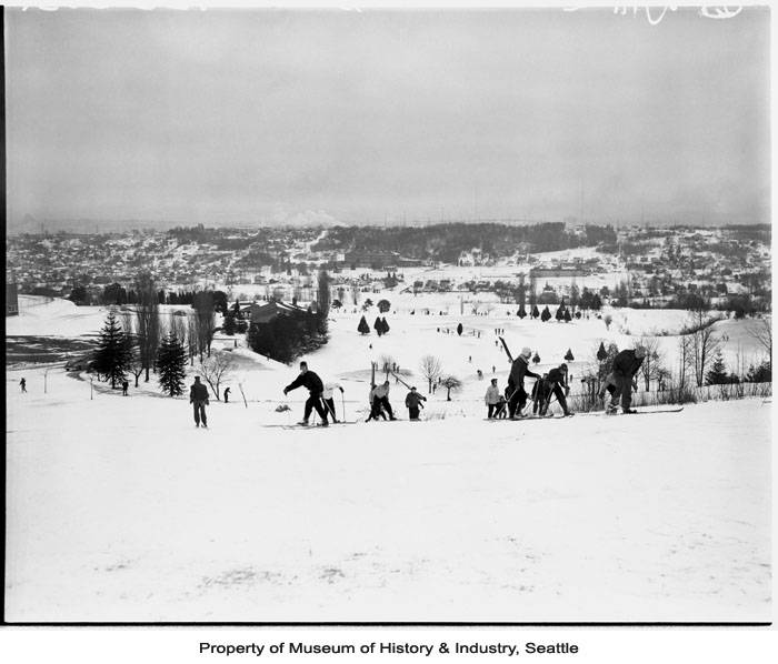 Jan. 13 1950 Seattle Snow