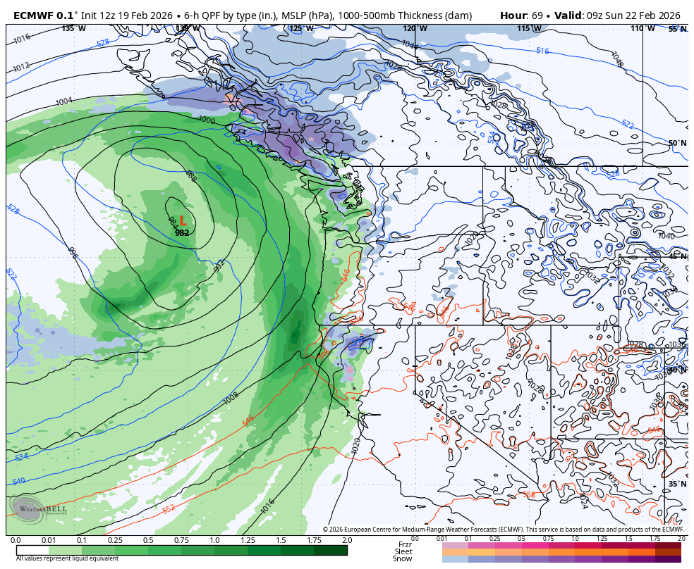 Surface Chart Feb. 21