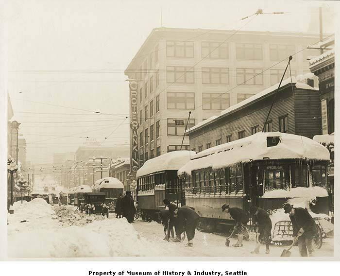 Seattle Blizzard Feb. 1916