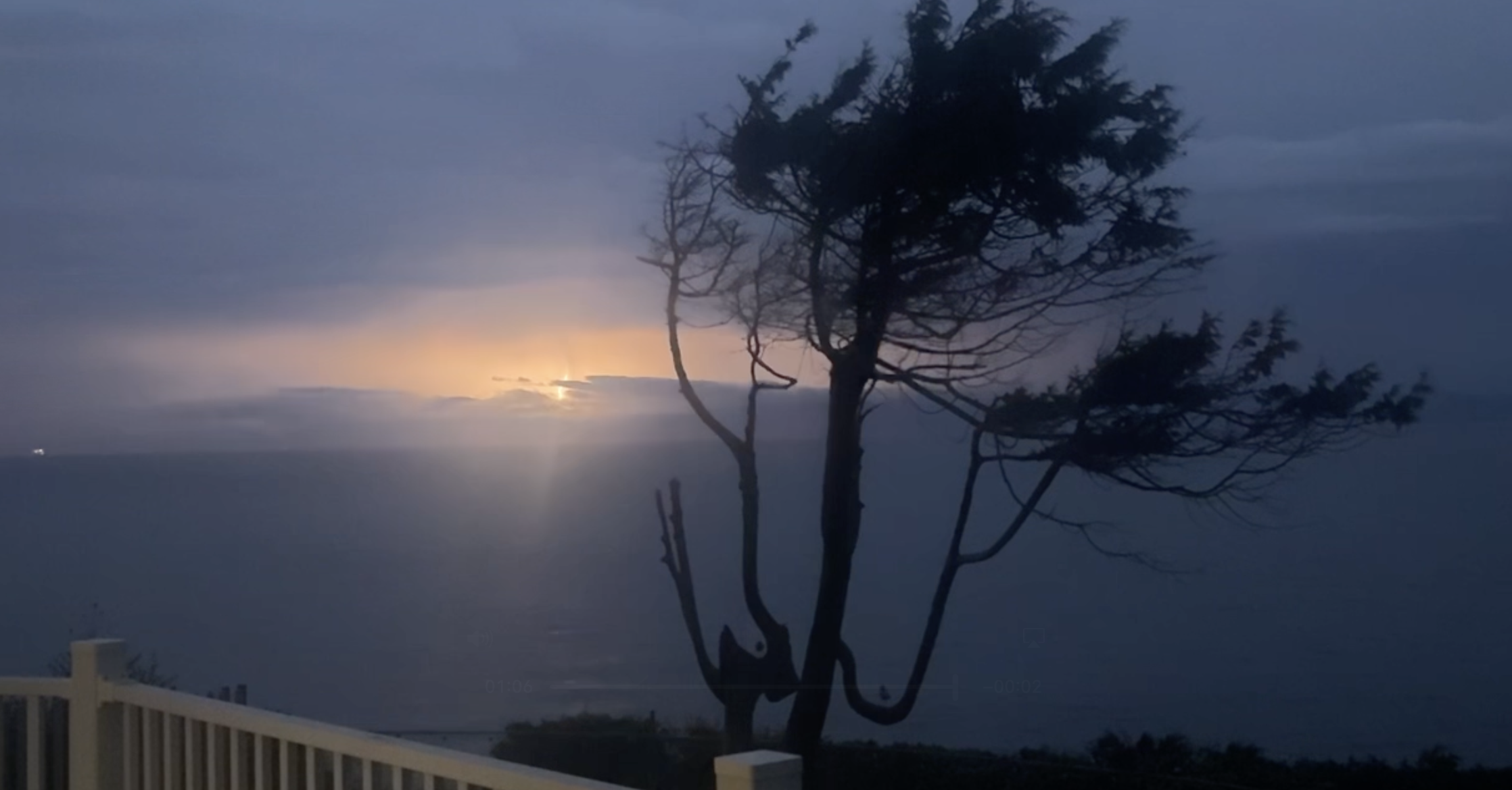 Port Angeles lightning