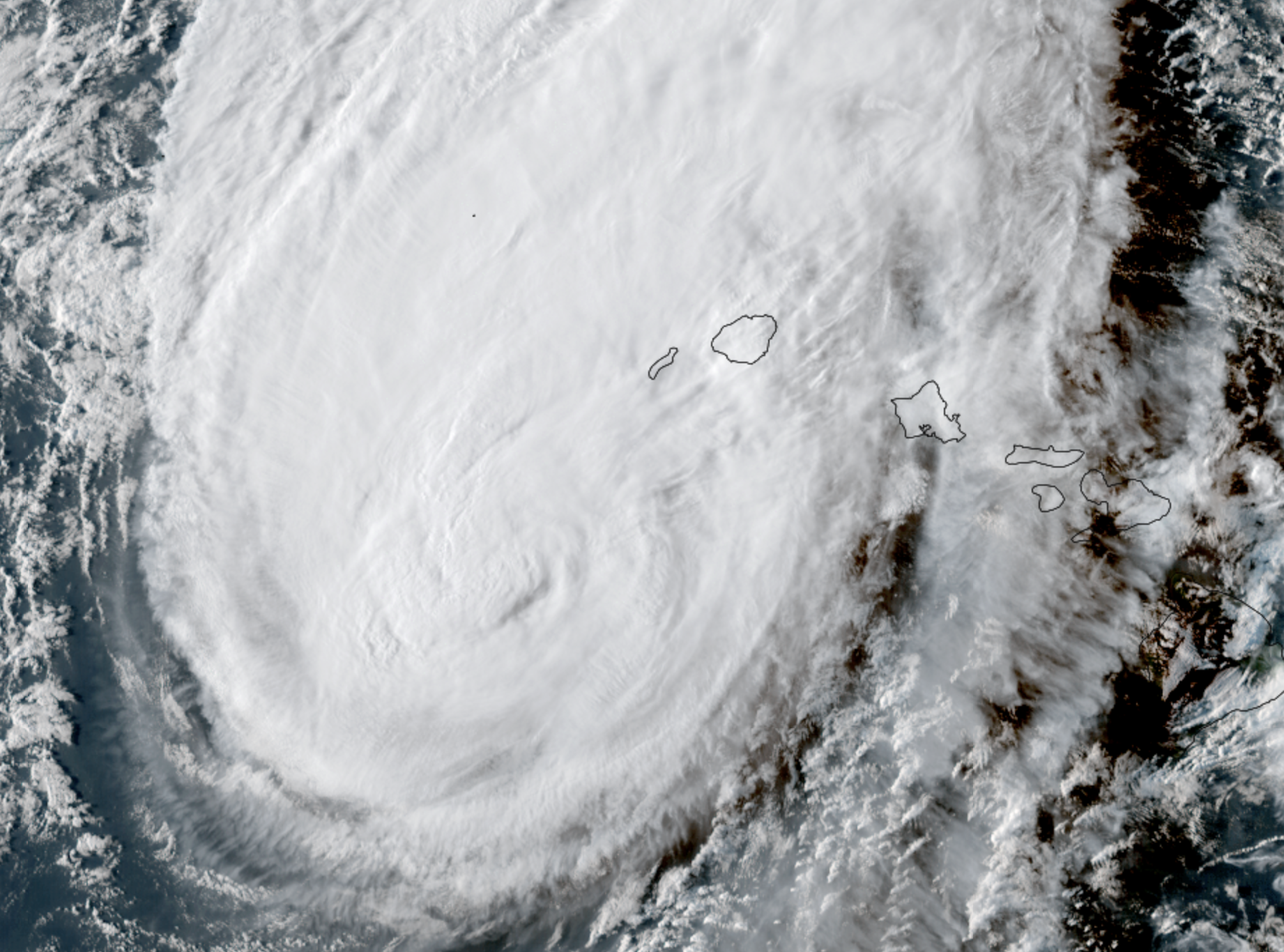 Satellite image Hurricane Lowell
