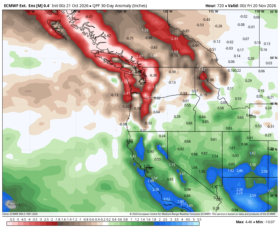 EMCWF surface chart forecast for the weekend -- That's as close as the storm gets to us this weekend?